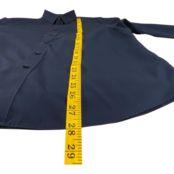 UNTUCKit Men's Navy Blue Shirt, L - Picture 6 of 8